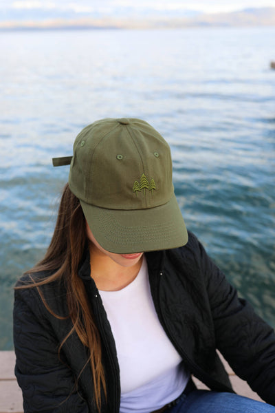 OLive Three Tree Dad Hat