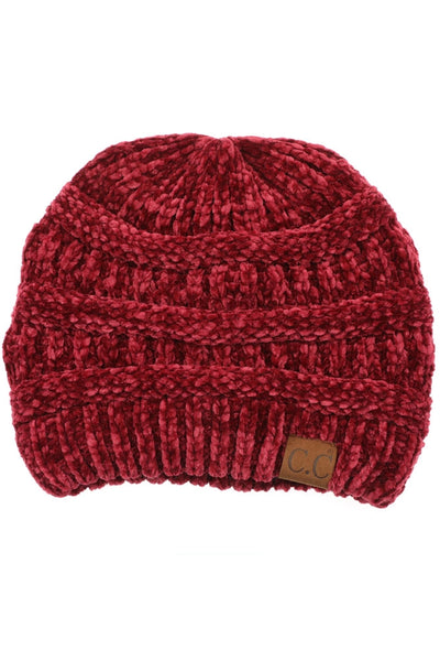 Chenille Beanie