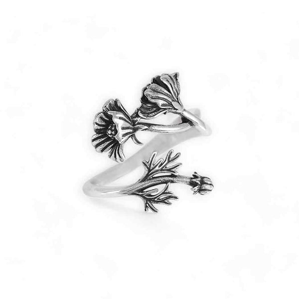 Adj. Birth Flower Rings