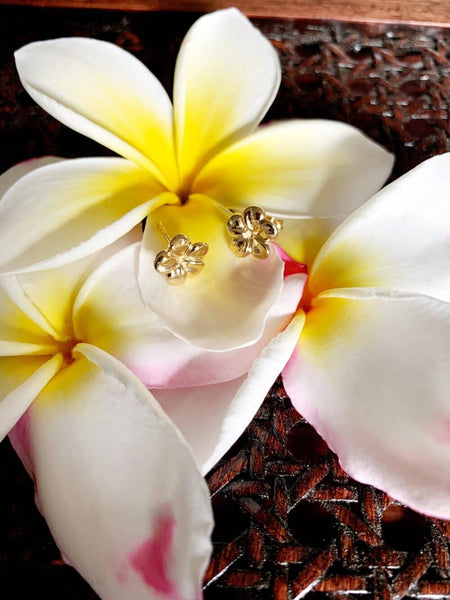 Plumeria Studs