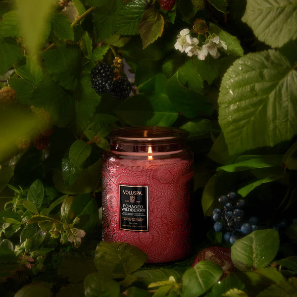 Large Glass Jar Candle