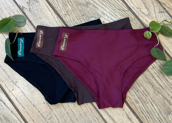 3 Pack Sale - Bamboo Hipster Undies