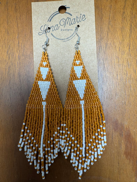 Woven Bead Earring