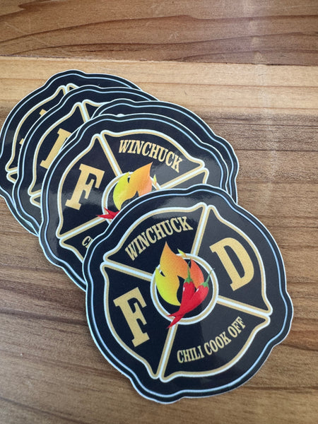 Winchuck Fire Sticker