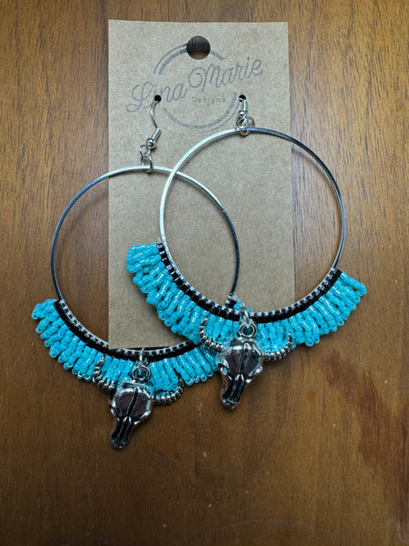 Beaded Hoop