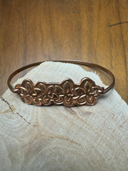 plumeria bangle