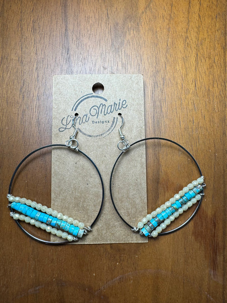 Beaded Hoop