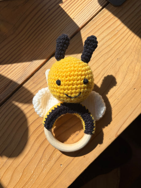 Hand Crochet Baby Rattle