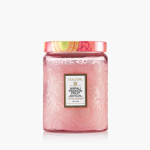 Large Glass Jar Candle