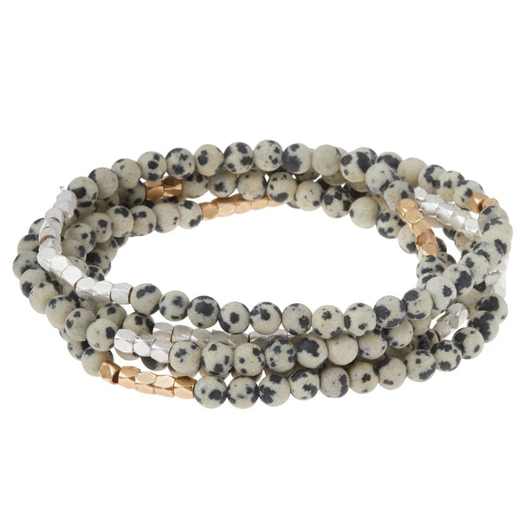 Stone Wrap Brclt/Neck