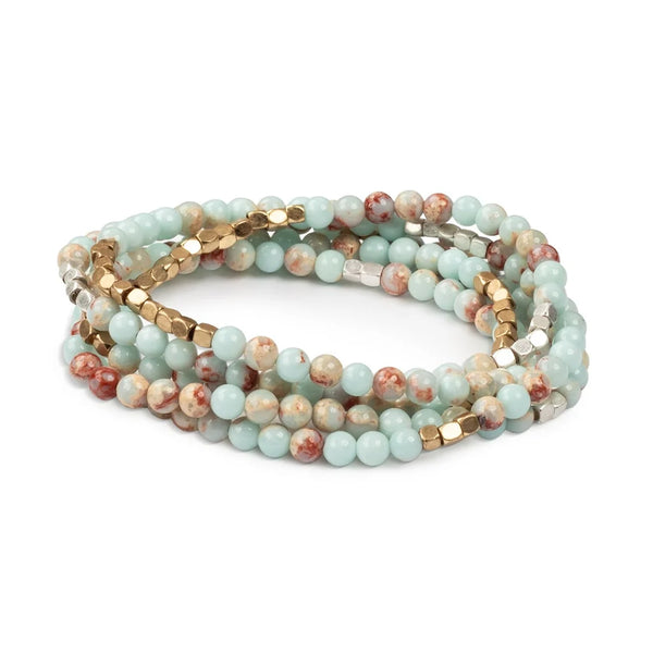 Stone Wrap Brclt/Neck