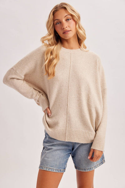 OVERSIZED KNIT SWEATER