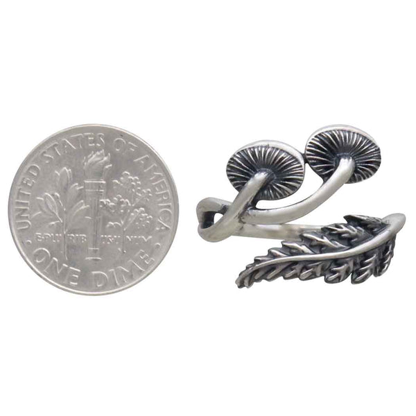 Mushroom Fern Ring