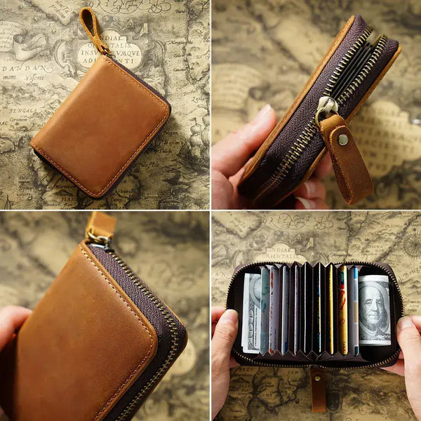 Zipper Credit Card Holder