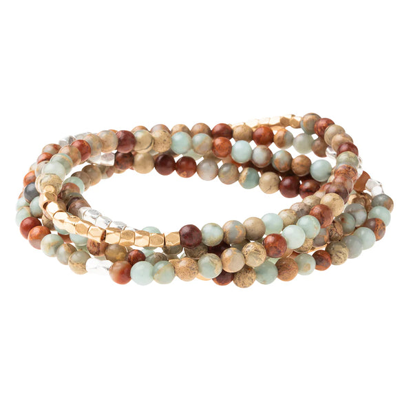 Stone Wrap Brclt/Neck