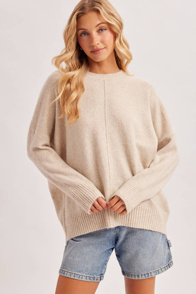 OVERSIZED KNIT SWEATER