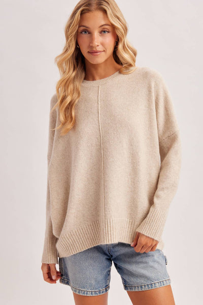 OVERSIZED KNIT SWEATER