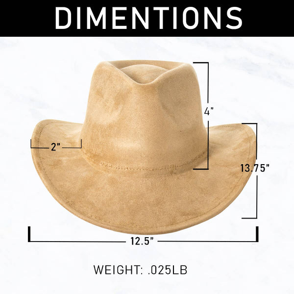 Suede Cowboy Hat