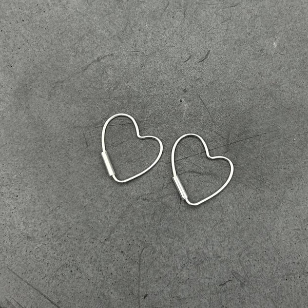 Small Heart Hoops