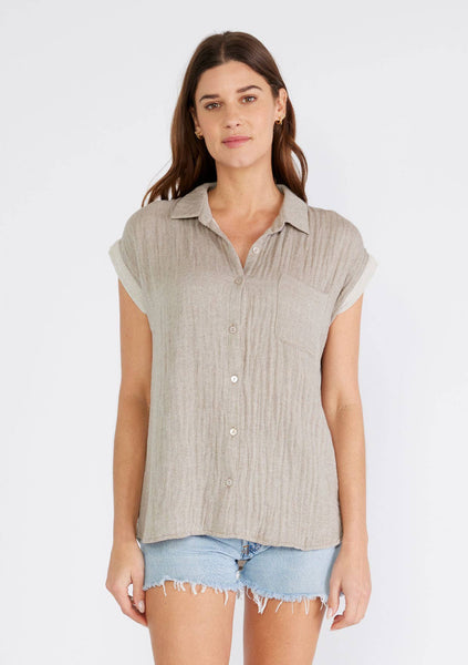 Button Front Top