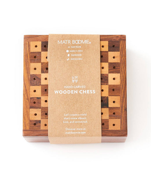 Handmade Travel Chess Game