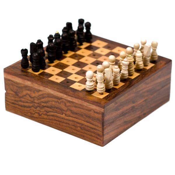 Handmade Travel Chess Game