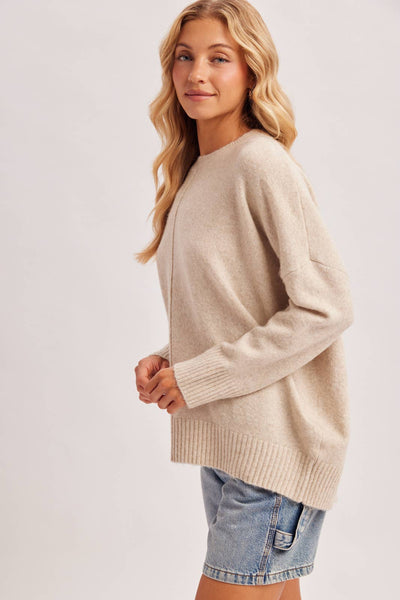 OVERSIZED KNIT SWEATER