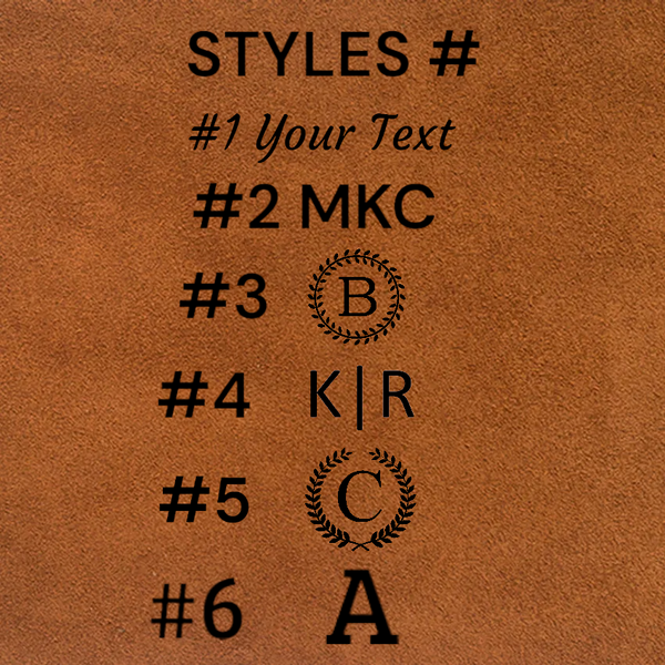 Leather Magnetic Bookmark