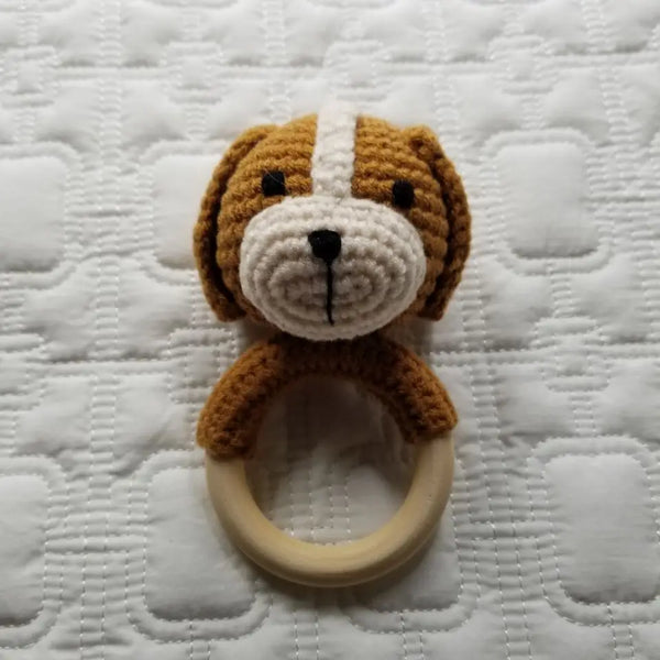 Hand Crochet Baby Rattle