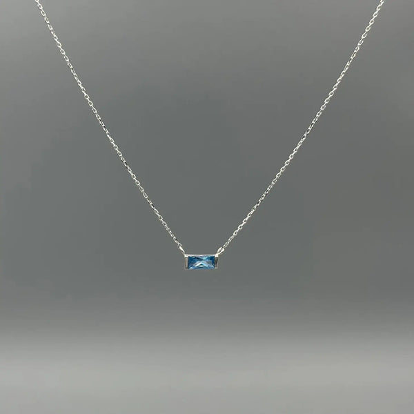 Birthstone Neck SS