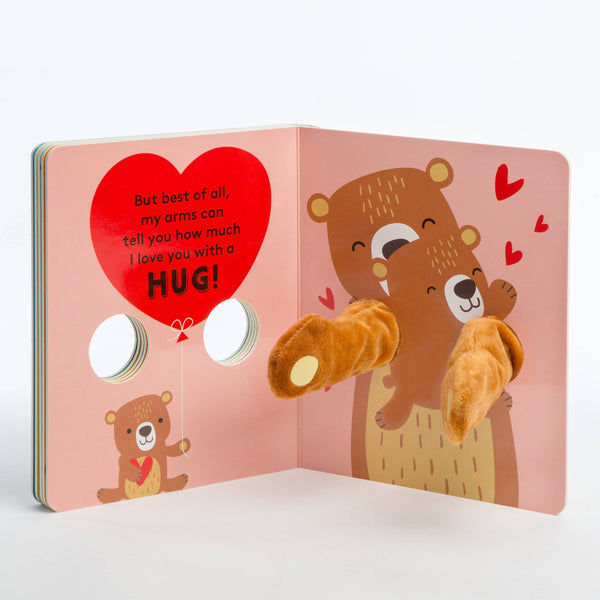 Hug Me Finger Puppet Book