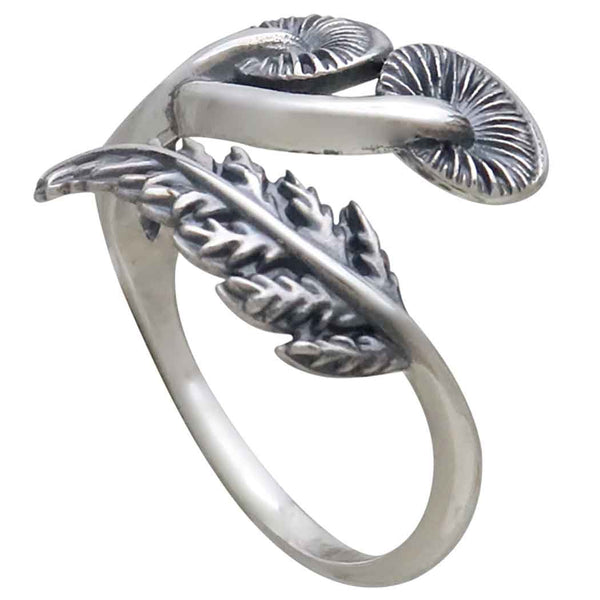 Mushroom Fern Ring