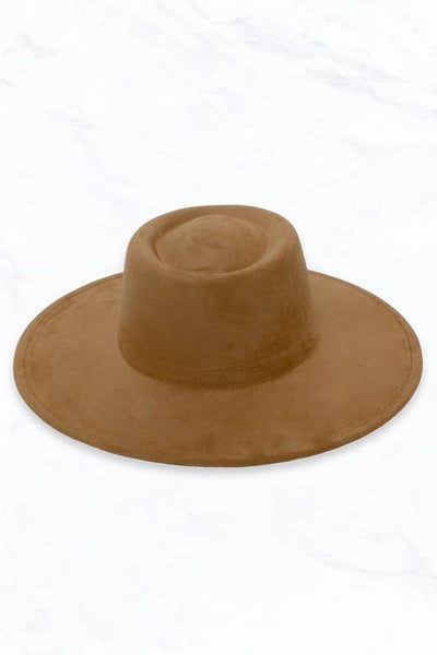 Suede Concave Hat