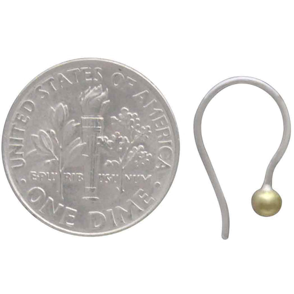 Huggie Ear w/ Bronze Ball