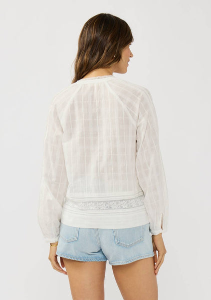 Lace Trim Blouse