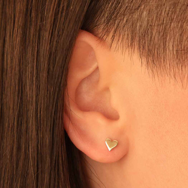 Tiny Heart Stud