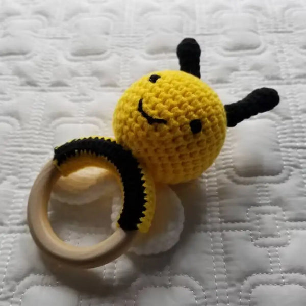 Hand Crochet Baby Rattle