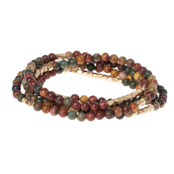 Stone Wrap Brclt/Neck