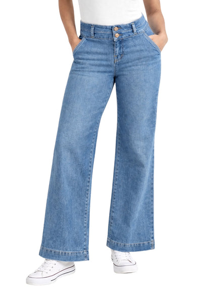 PETITE WIDE LEG W/ DBL WB