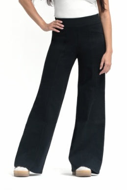 Elastic WB Wide Leg Jean