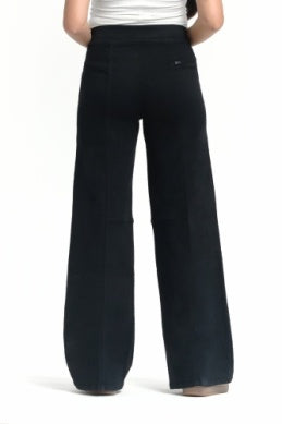 Elastic WB Wide Leg Jean