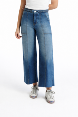 High rise wide leg