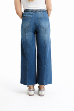 High rise wide leg