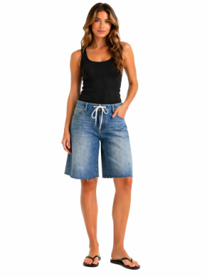 Drawstring shorts