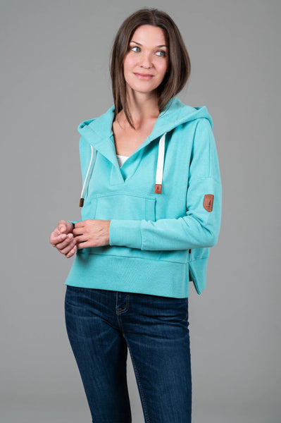 Aksu Crop Hoodie
