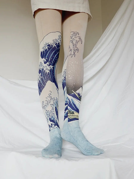 Printed Tights