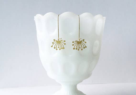 Dandelion Fluff Earrings