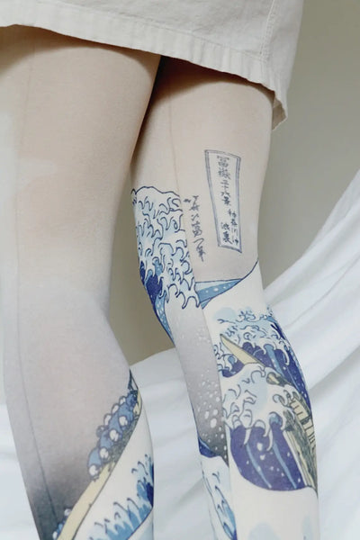 Printed Tights