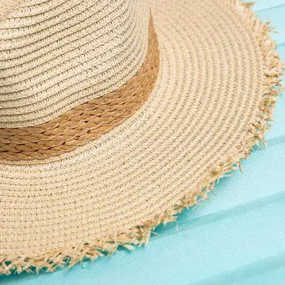 Panama straw sun hat