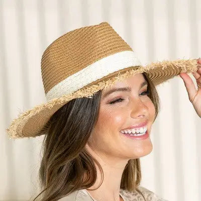 Panama straw sun hat